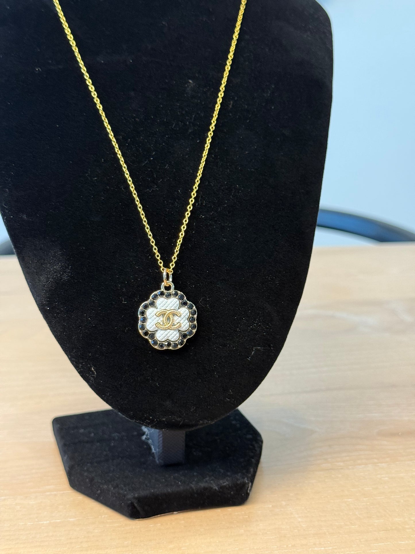 Upcycled 18inch Chanel necklace ! Only 1