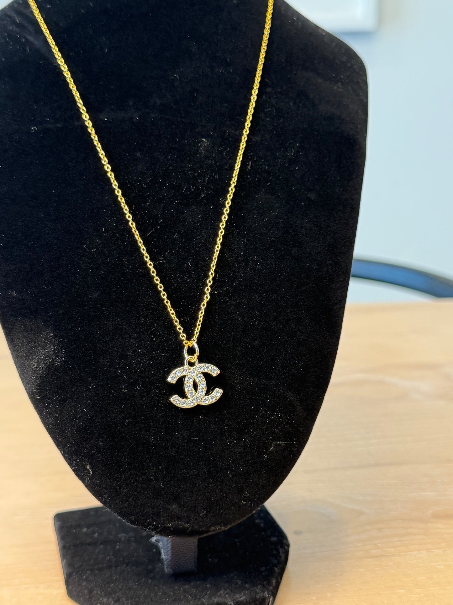 Upcycled 18inch Chanel necklace ! Only 1