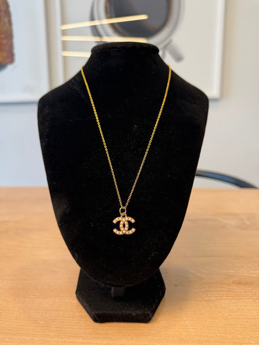 Upcycled 18inch Chanel necklace ! Only 1