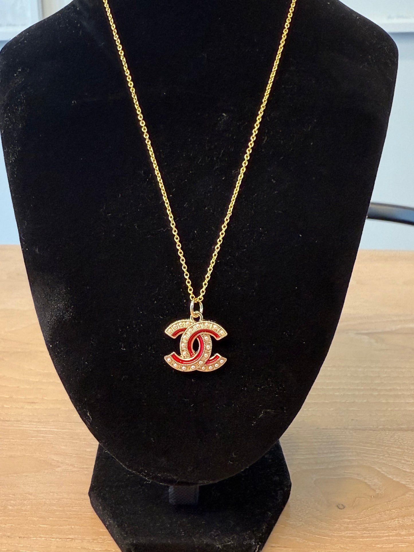 Upcycled 18inch Chanel necklace ! Only 1