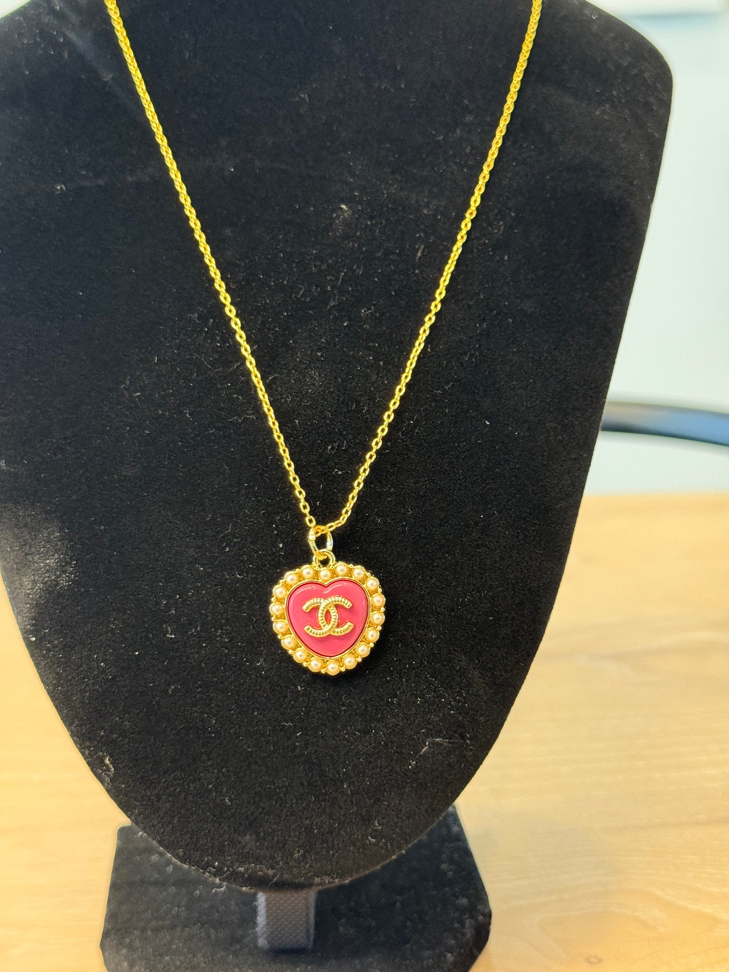 Upcycled 18inch Chanel necklace ! Only 1