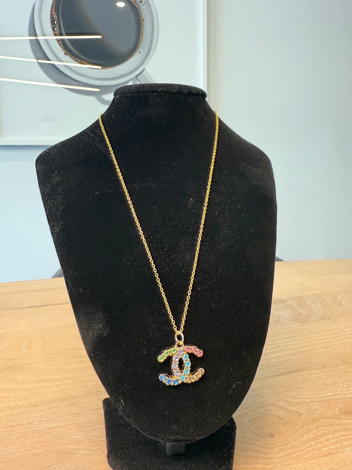 Upcycled 18inch Chanel necklace ! Only 1