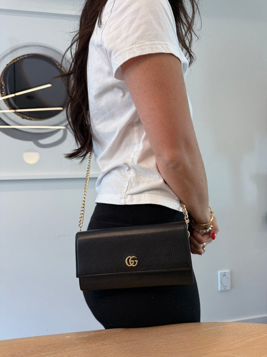 Gucci Marmont classic flap xl wallet $935 plus tax in stores now added strap original box