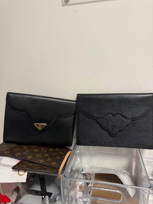 Right Ysl clutch for steph plus her trade in!