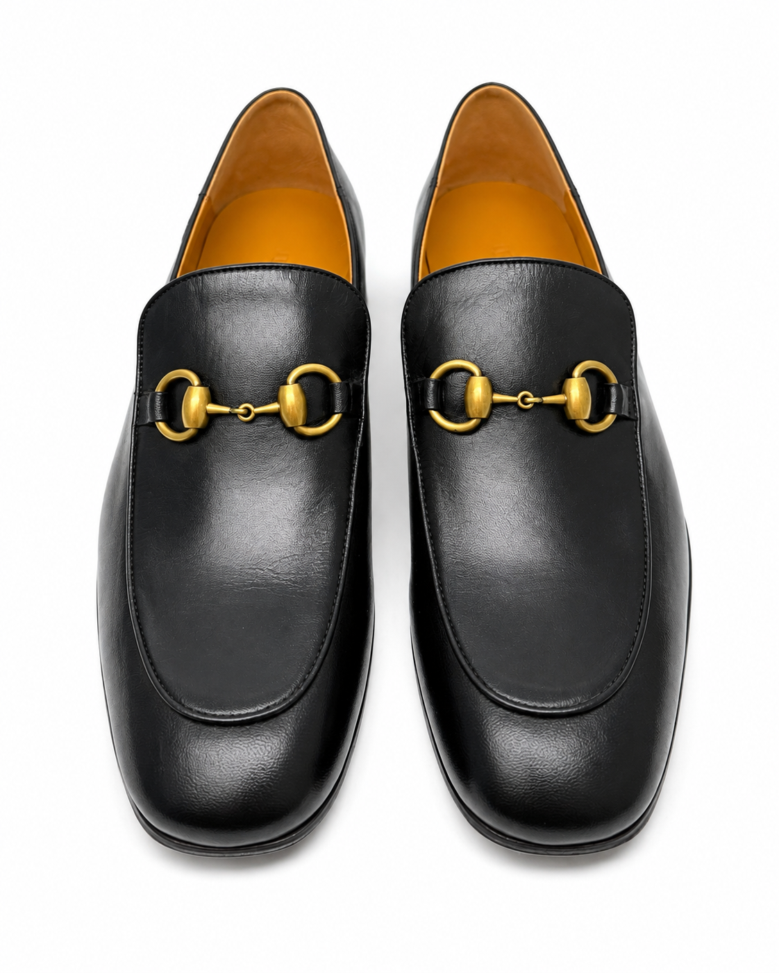 Authentic Gucci Goatskin Womens Horsebit Mid-Heel Loafers 39 Black retail $1699!! Asking over 60% off