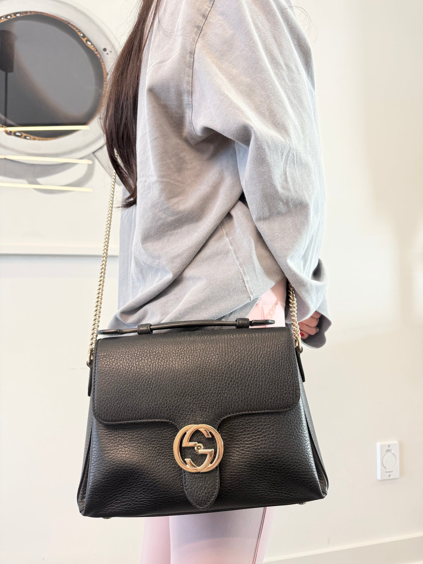 Authentic Gucci Disco Flap Crossbody in dustbag and pristine !!! Retail $3000 fits everything double pocket