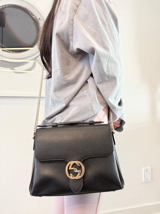 Authentic Gucci Disco Flap Crossbody in dustbag and pristine !!! Retail $3000 fits everything double pocket
