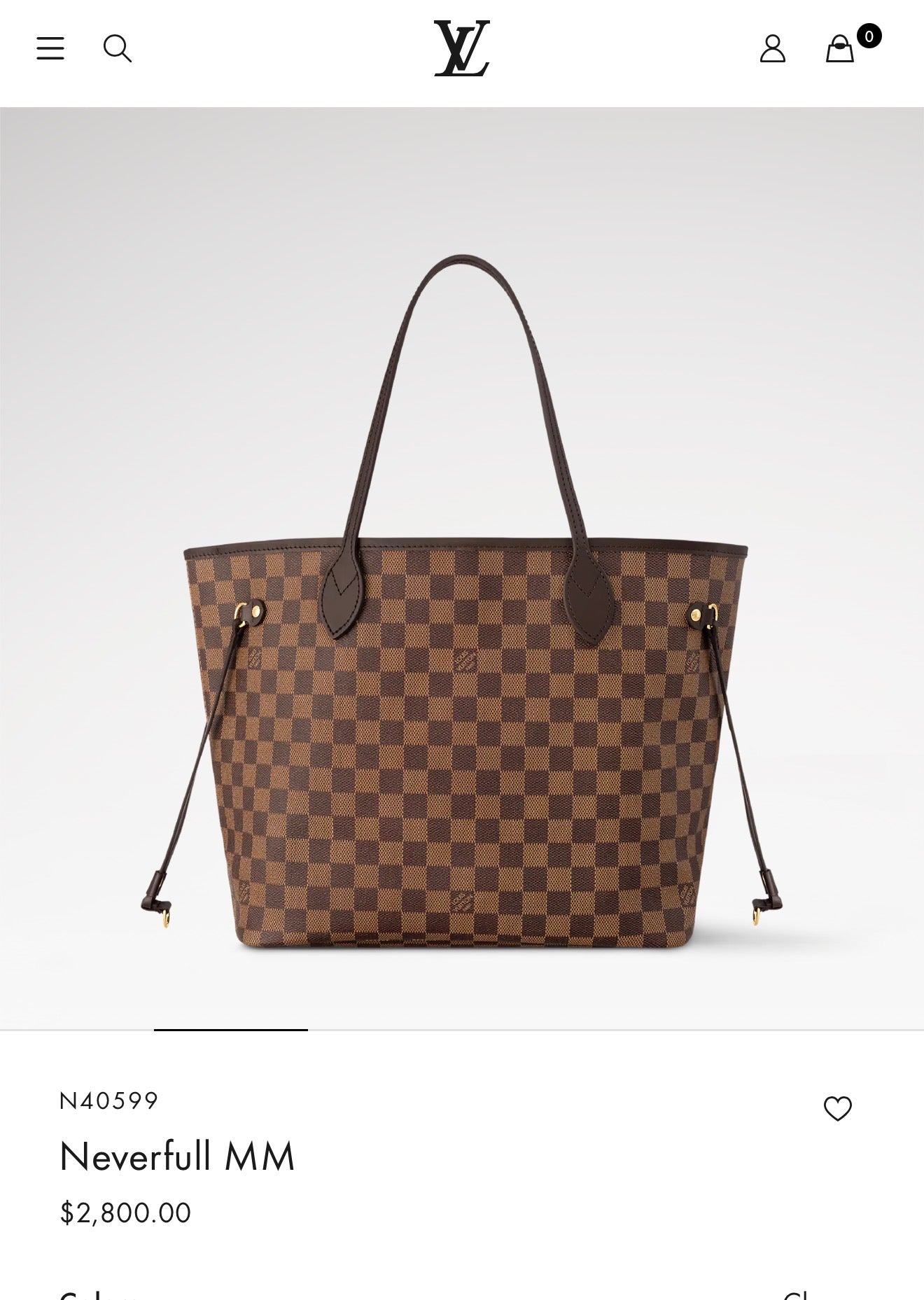 Authentic Louis Vuitton Damier Ebene Neverfull MM in absolute gorgeous condition! Cherry interior ! Retail $2800+tax