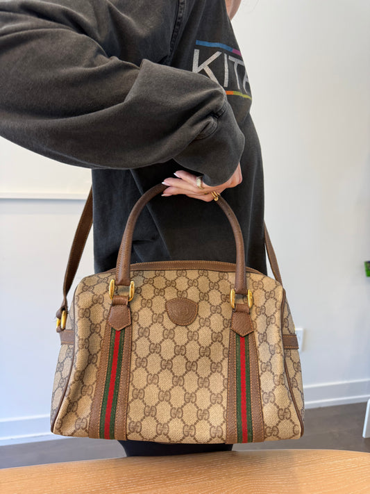Authentic Gucci Ophidia speedy bandolier in absolute gorgeous vintage condition inside and out !! Retail $3009
