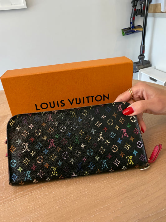 Authentic Louis Vuitton Murakami flap XXL wallet in box !