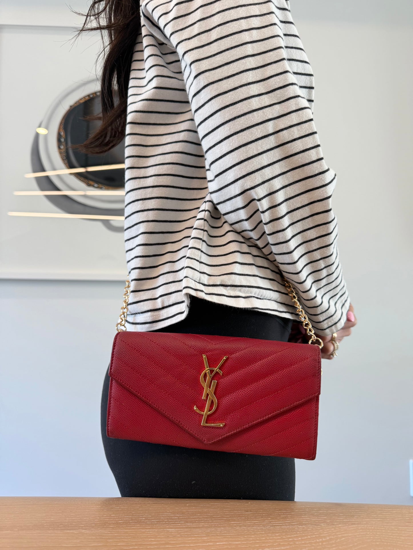 Ysl wallet for mel!