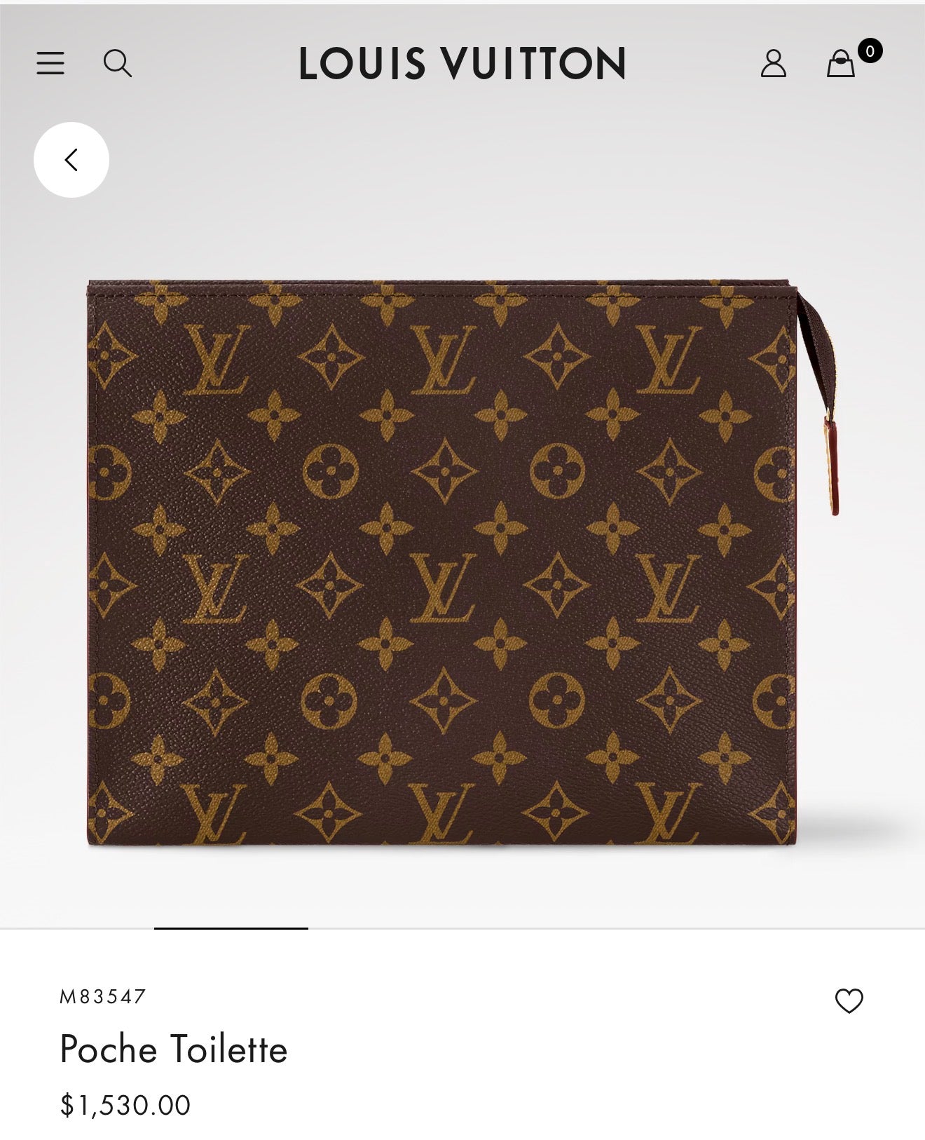 Authentic Louis Vuitton Monogram Toiletry 26 Zipper Top gorgeous preloved condition retail $1500 plus tax