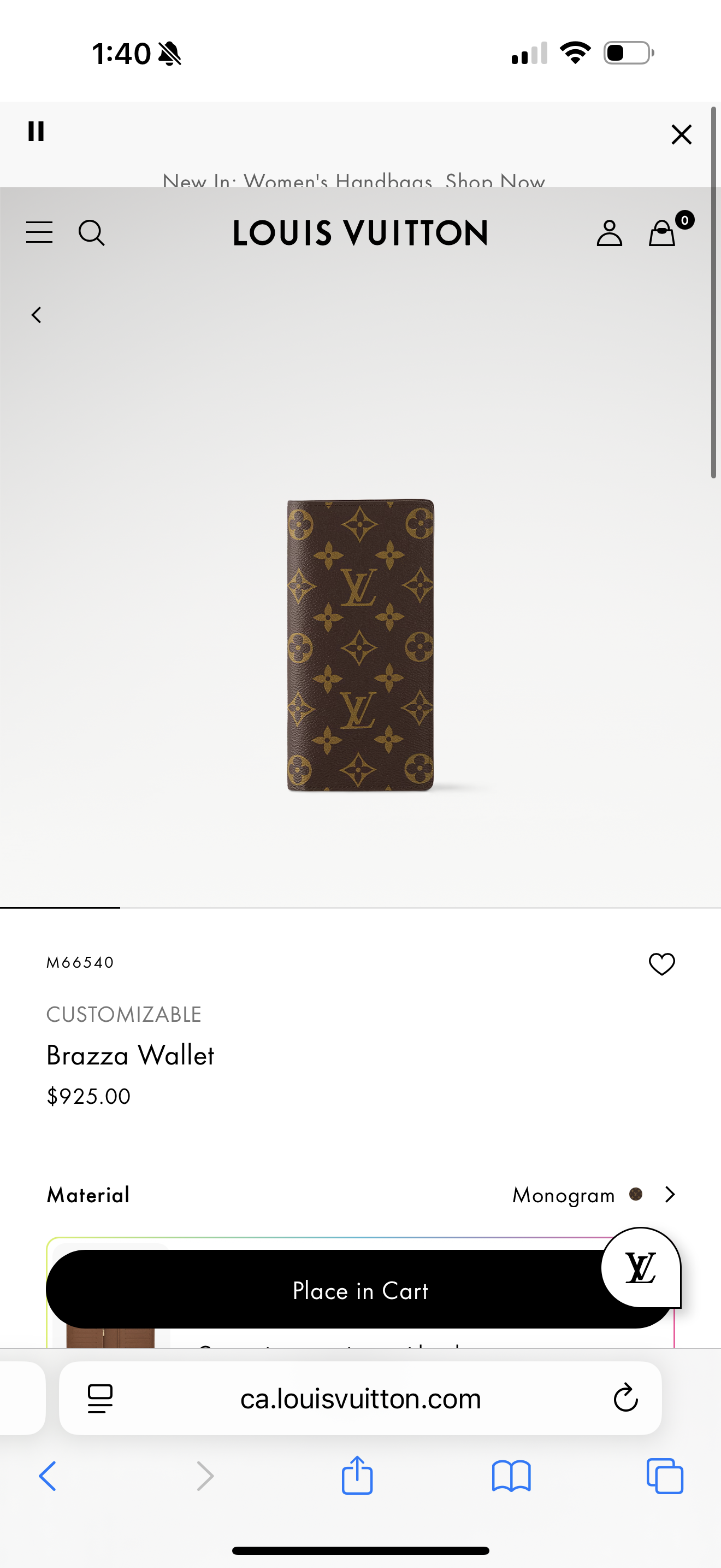 Louis Vuitton damier ebene brazza wallet in gorgeous condition! Retail $925 plus tax! 50% off!