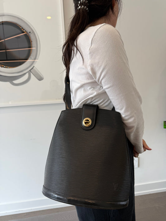 Rare Louis Vuitton Sac de Paul epi strap crossbody shoulder bag