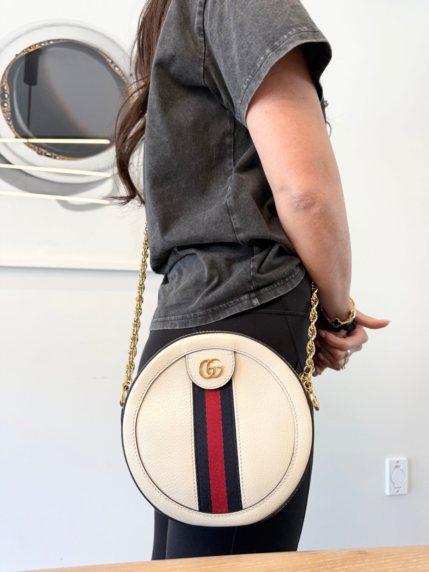 Authentic Gucci Ophidia Blue Web Large zip around Crossbody bag ! Fits all phones wallets keys makeup etc 9.9/10 outside 9/10 inside in dustbag!! Pristine ! Retail was $2500 new