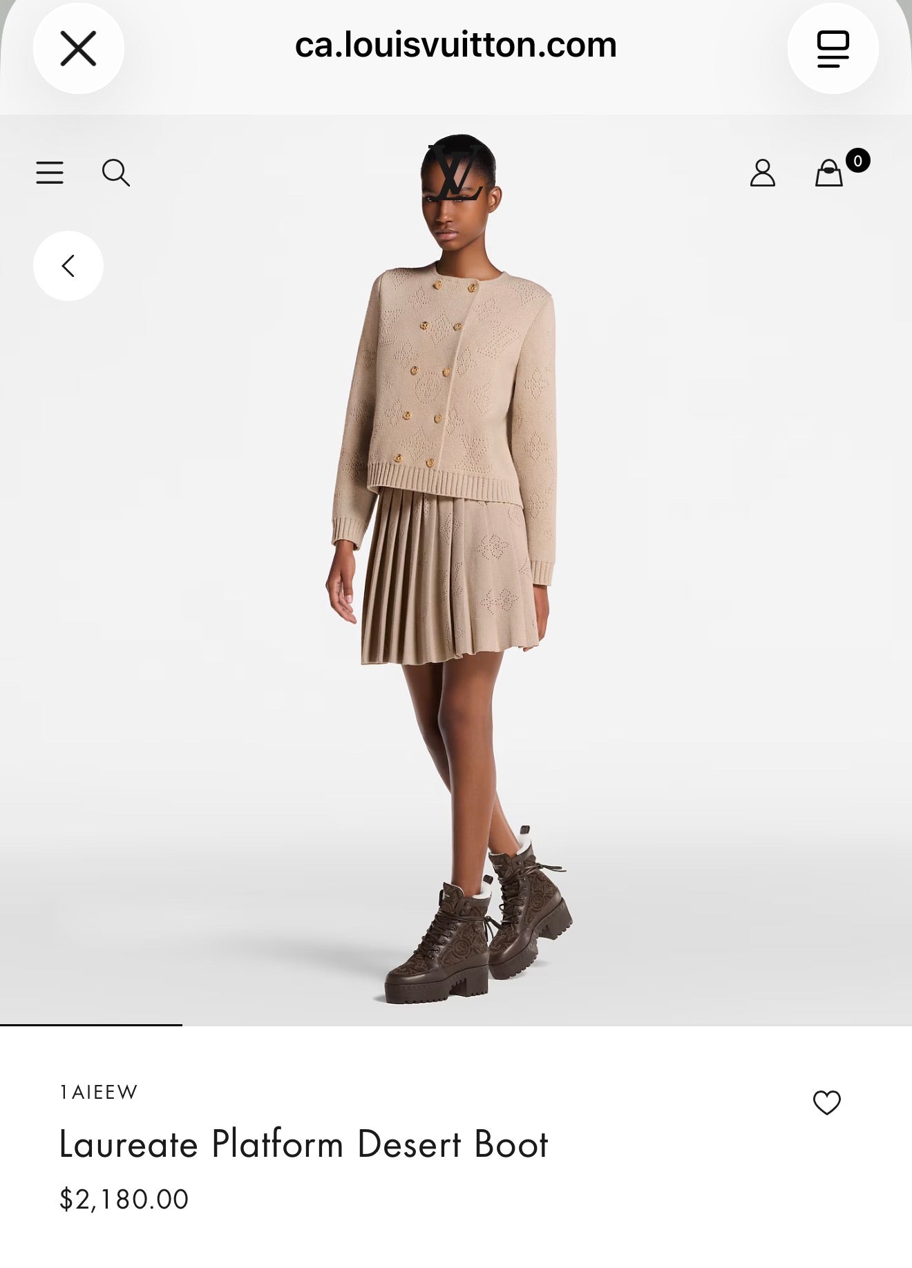 Authentic Louis Vuitton Laureate Platform Desert Boots size 36.5 in dustbag box and paper bag ! Client paid $2180 plus tax worn once ! Brand new condition