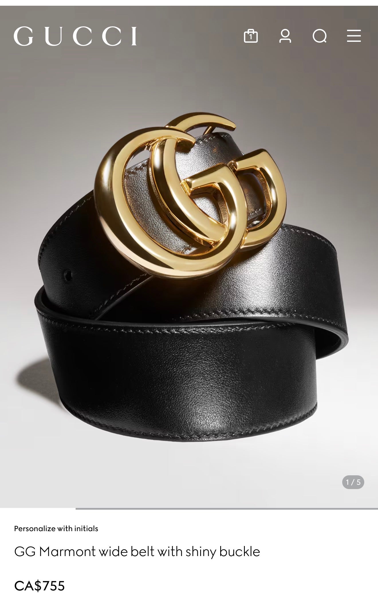 Authentic Gucci Marmont GG black / gold classic belt in size 80 fits xxs xs and small! Pristine condition $755 plus tax retail!
