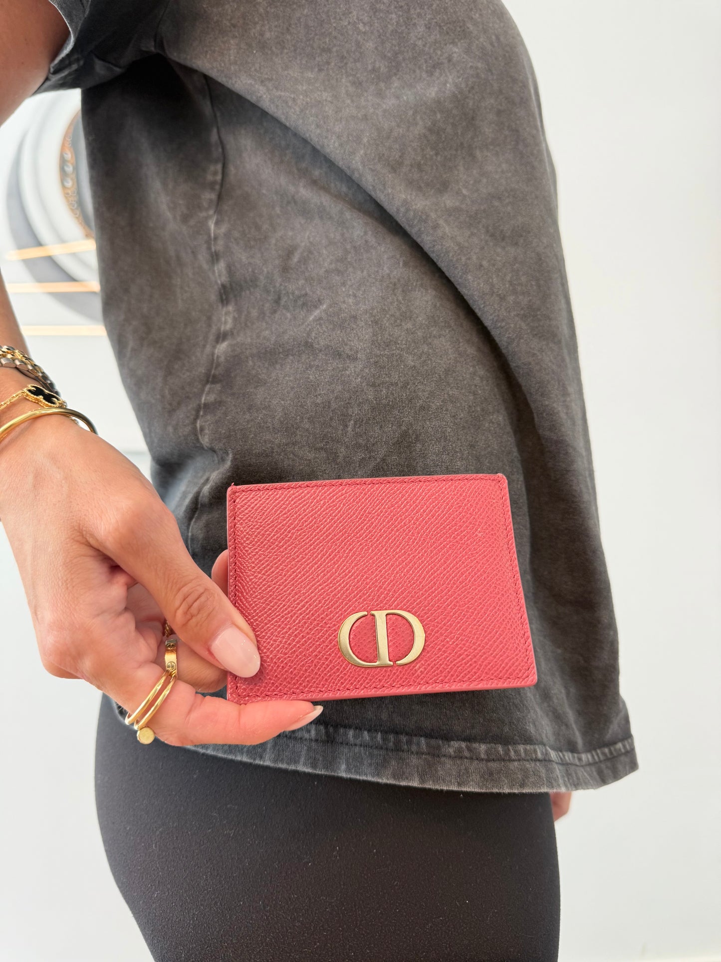 Authentic Christian Dior Montaigne Cardholder in dustbag retail over $700