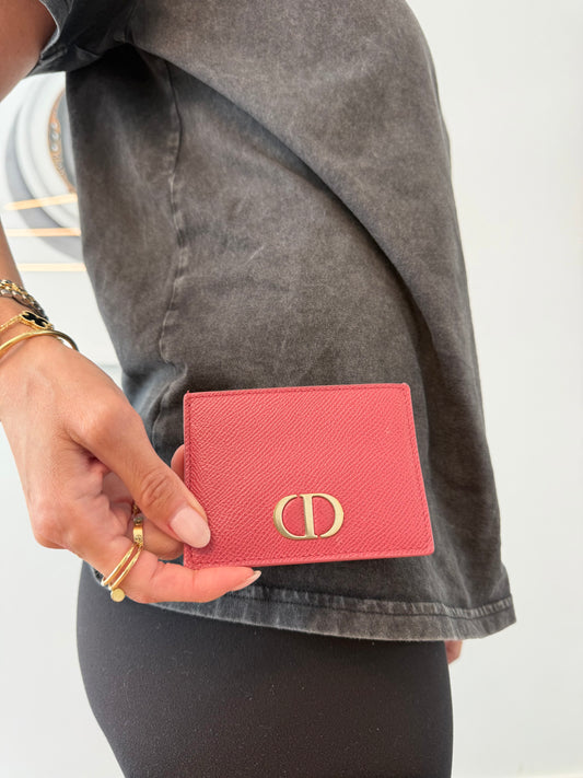Authentic Christian Dior Montaigne Cardholder in dustbag retail over $700