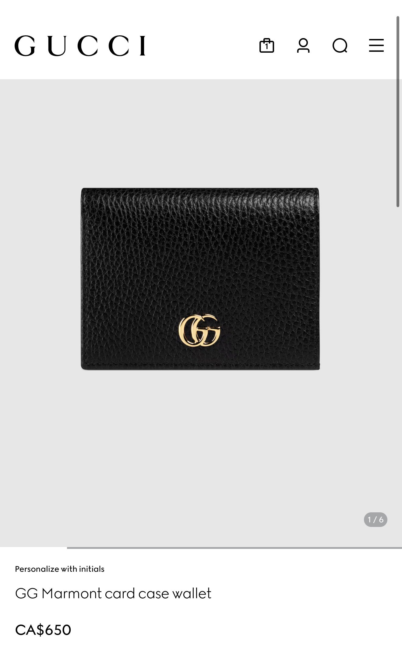Authentic Gucci Marmont Chevron tan / taupe bi fold wallet in pristine condition! Currently $650+ tax retail